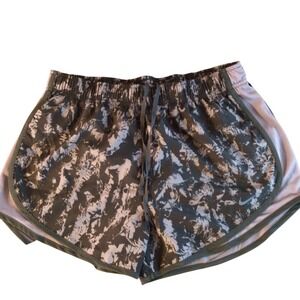 Women's Nike One Tempo‎ Dri-FIT Brief-Lined Printed Running Shorts Size Medium
